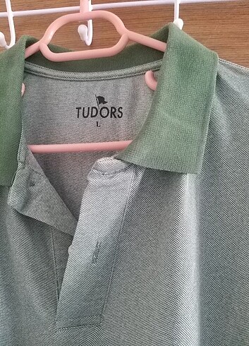 l Beden yeşil Renk Tudors polo yaka tshirt