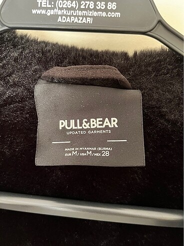m Beden Pull and Bear kürklü ceket