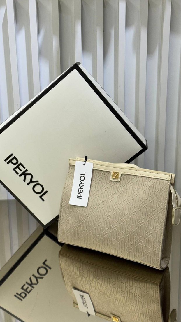 Ipekyol Suede El Çantası Clutch — görsel 2/10