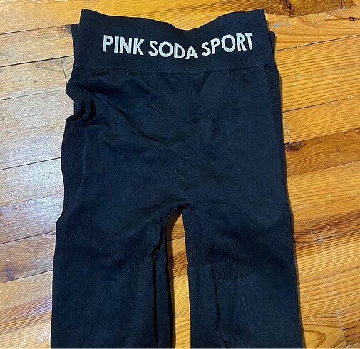 pink soda büzgülü tayt