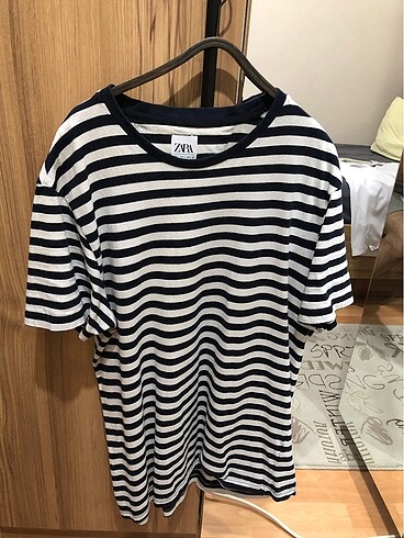 Zara çizgili tişört