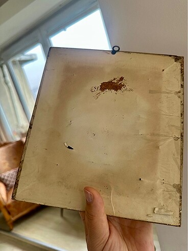  Beden ten rengi Renk Vintage antika ahşap ipek tablo