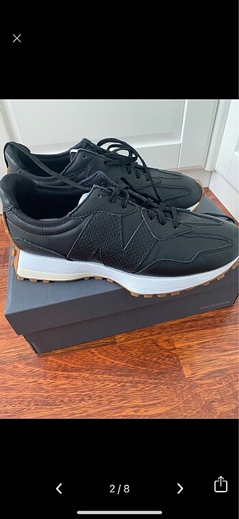 New Balance #New Balance 327 hakiki deri
