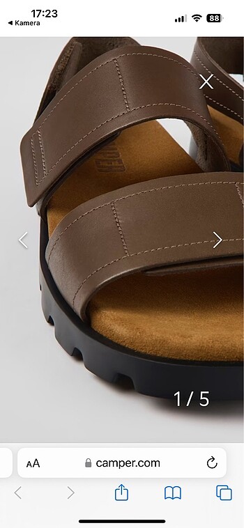 #Camper deri sandalet - Görsel 2