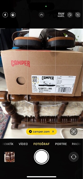 #Camper deri sandalet - Görsel 4