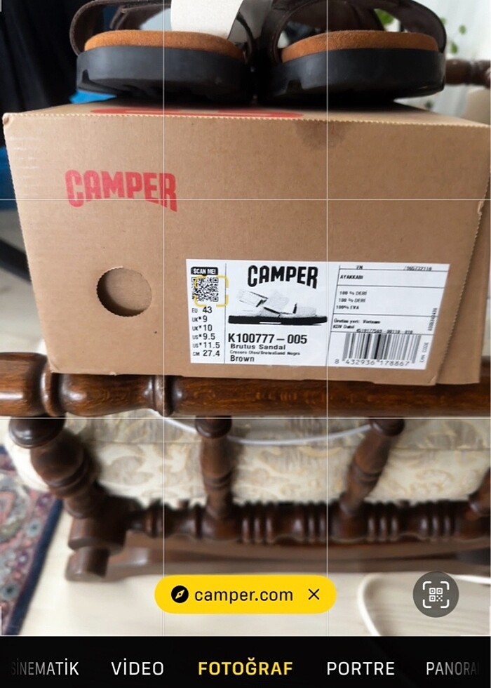 #Camper deri sandalet - Görsel 4