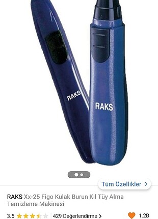 Burun kıl temizleyici 