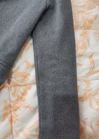 Gri Düğmeli Midi Kadın Kaşe Kaban - Görsel 9