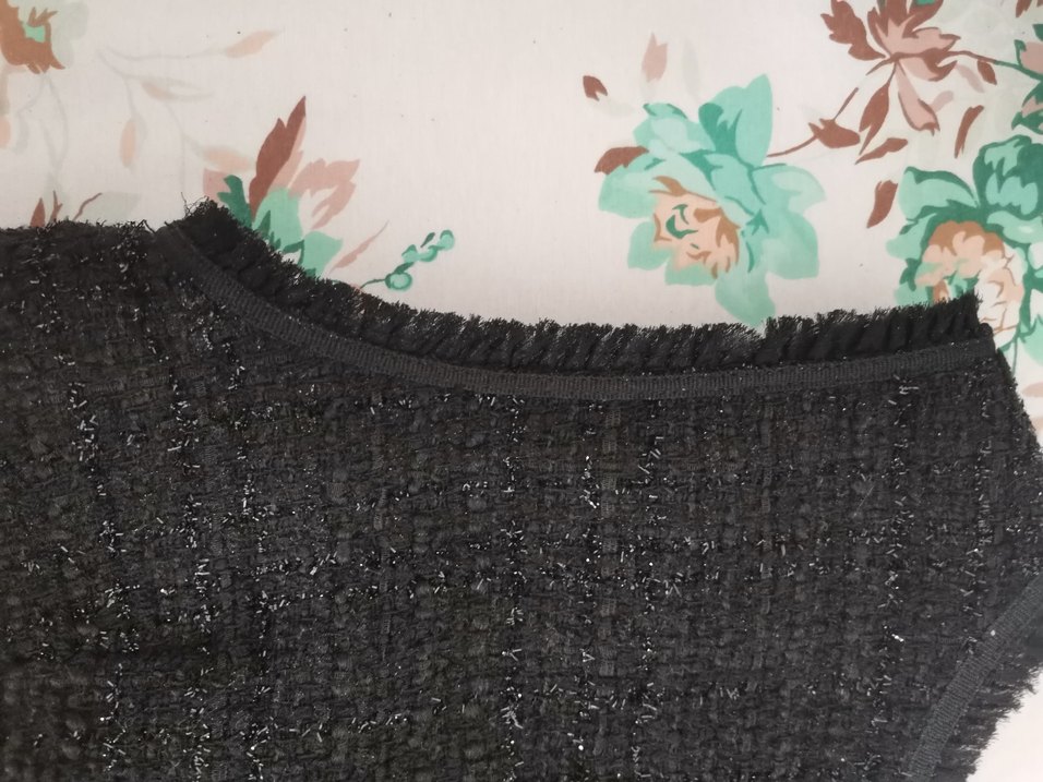 Siyah Tüvit Mini Elbise Beymen/ Clockhouse - Görsel 4