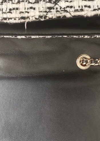 ORJİNAL Guess Örgü Desenli Bohem Tüvit Kadın Çanta - Görsel 5