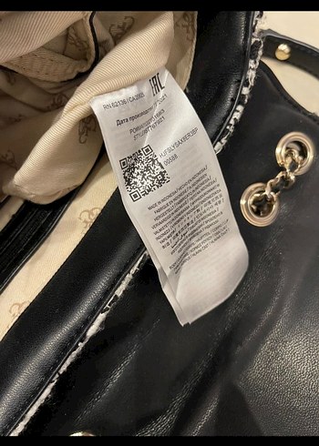 ORJİNAL Guess Örgü Desenli Bohem Tüvit Kadın Çanta - Görsel 10