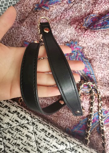 ORJİNAL Guess Örgü Desenli Bohem Tüvit Kadın Çanta - Görsel 4