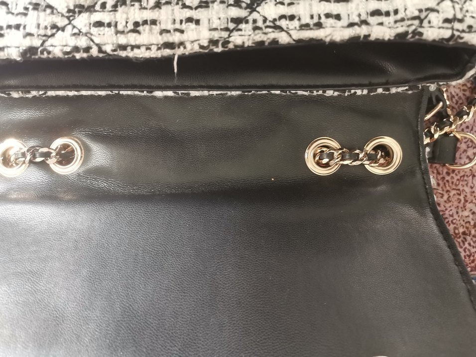 ORJİNAL Guess Örgü Desenli Bohem Tüvit Kadın Çanta - Görsel 5