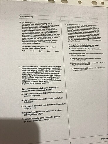  Beden Kpss Lisans Türkçe Çıkmış soru 2010-23