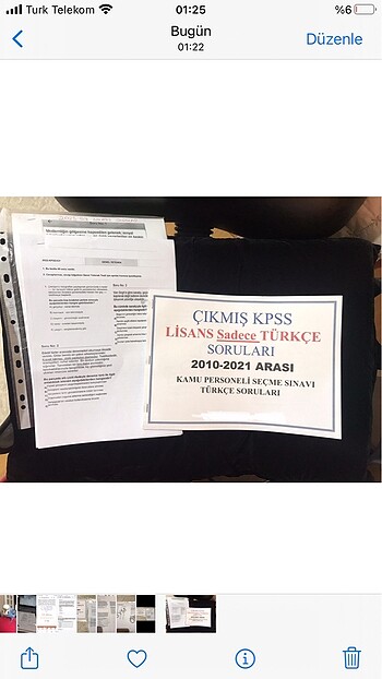 Kpss Lisans Türkçe Çıkmış soru 2010-23