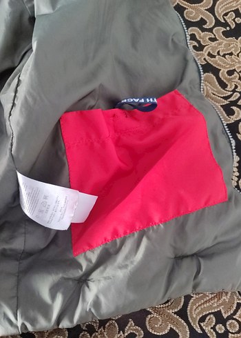 Erkek haki Fermuarlı Yüksek Yakalı Mont - Görsel 4