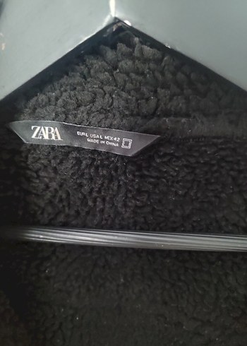 Siyah Kürklü Deri Kadın Biker Ceket - Görsel 2