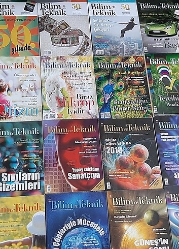Bilim ve teknik dergileri