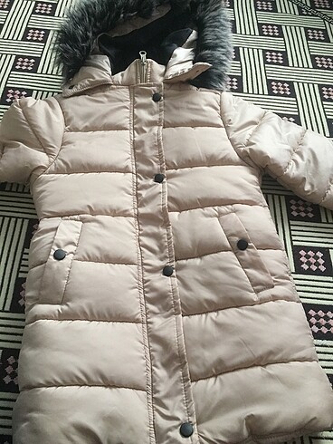8 yaş vizon kız çocuğu montu