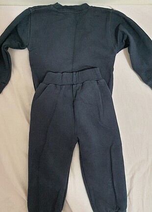 Diğer Unisex gap içi polar 2-3 yaş çocuk lacivert eşofman takım