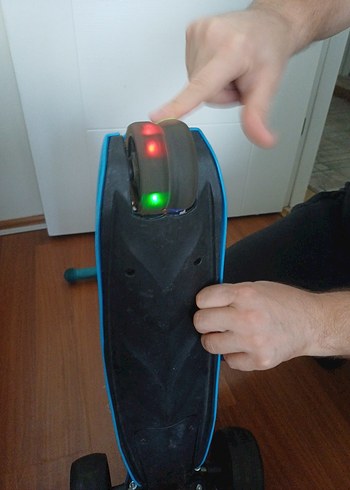 ışıklı scooter - Görsel 4