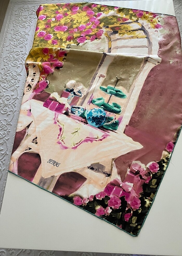 İpek eşarp - Görsel 2