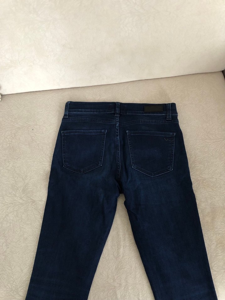 Koyu Lacivert Slim Fit Denim Jean — görsel 4/9