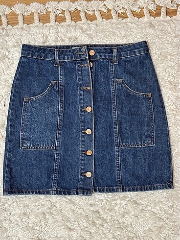Denim etek