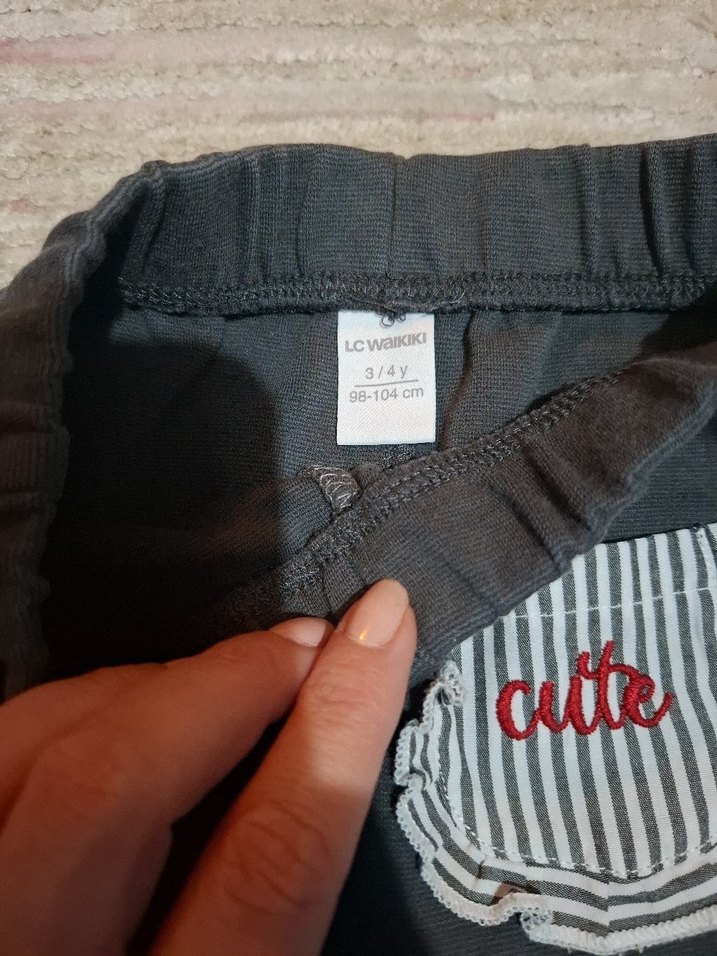 kız çocuk ikili eşofman alt - Görsel 5