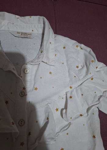 Kız Çocuk uzun Kollu Gömlek - Görsel 6