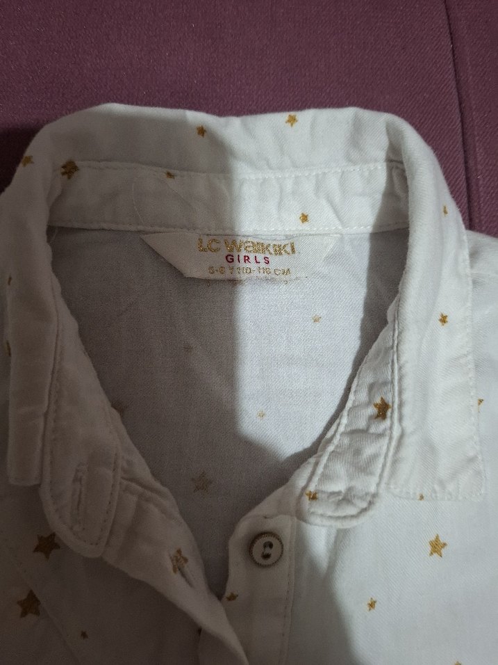 Kız Çocuk uzun Kollu Gömlek - Görsel 5