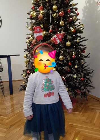 Bebek yılbaşı elbisesi  - Görsel 5