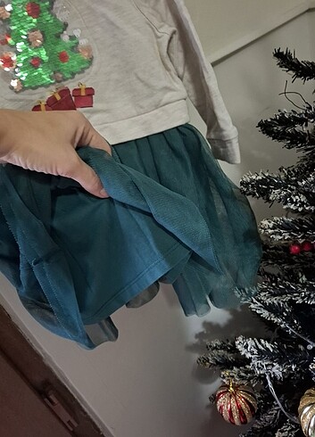 Bebek yılbaşı elbisesi  - Görsel 6