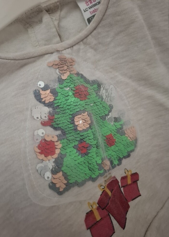 Bebek yılbaşı elbisesi  - Görsel 2