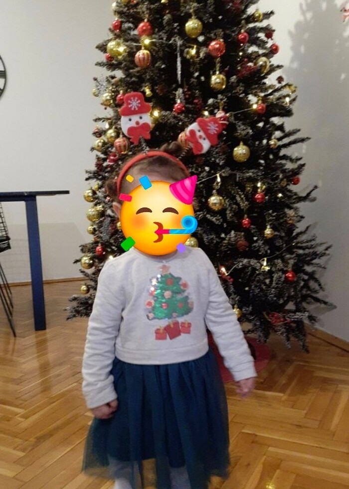 Bebek yılbaşı elbisesi  - Görsel 5