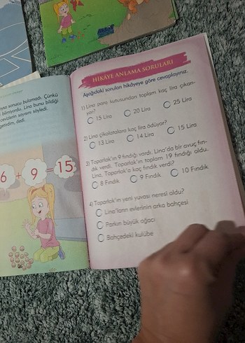 ilkokul hikayeli matematik kitapları - Görsel 7