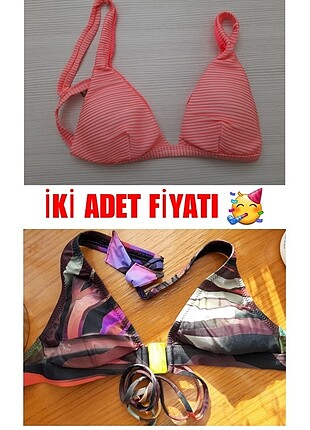 2 adet bikini üstü