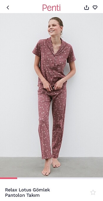 Penti Pijama Takımı
