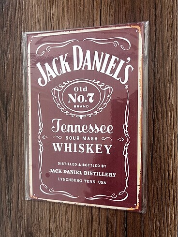 Ahşap tablo poster Jack