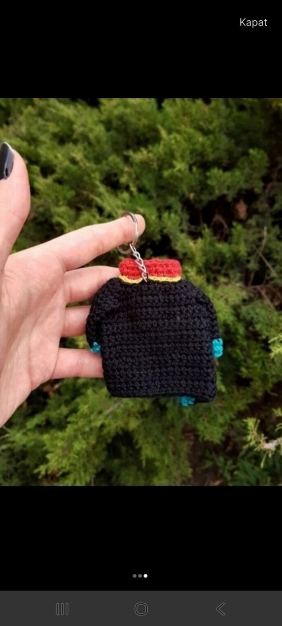 Avukat cübbesi Anahtarlık - Görsel 3