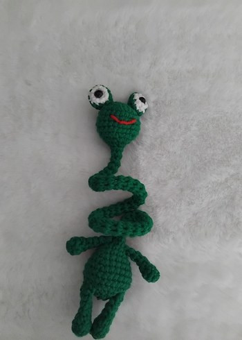 kurbağa araba süsü - Görsel 2