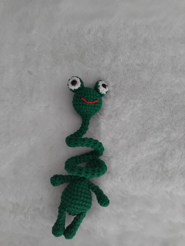 kurbağa araba süsü - Görsel 3