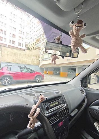 sid çanta direksiyon süsü anahtarlık - Görsel 6