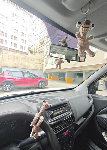 sid çanta direksiyon süsü anahtarlık - Görsel 7