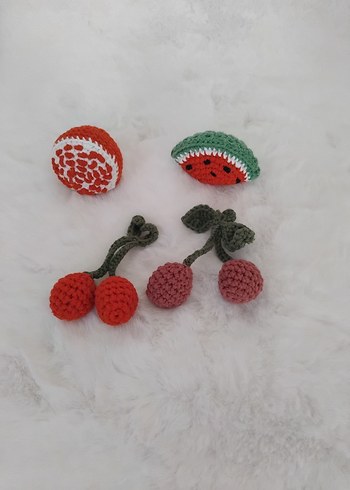 El Örgüsü Bohem Meyve Süsü Seti - Görsel 4