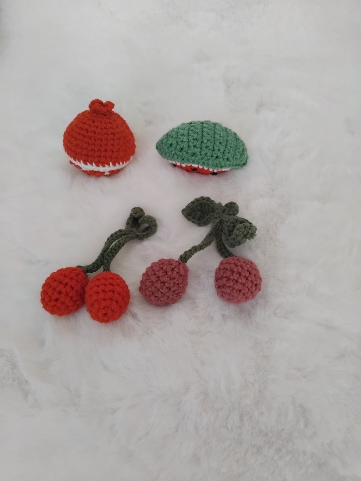 El Örgüsü Bohem Meyve Süsü Seti - Görsel 3