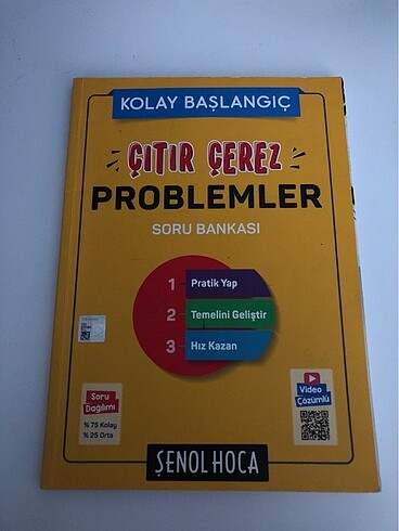 SENOL HOCA KOLAY BASLANGİC CİTİR CEREZ PROBLEMLER SORU BANKASİ