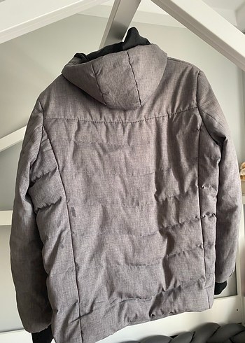 xxl Beden gri Renk Gri Erkek şime mont