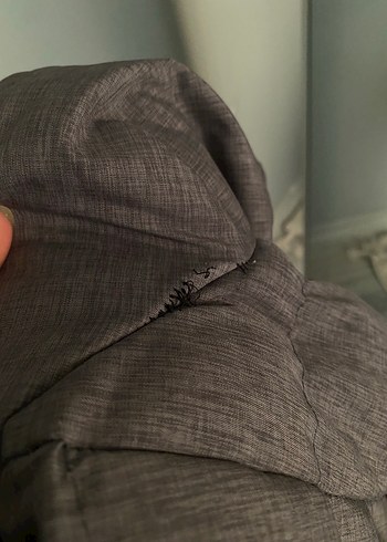 xxl Beden Gri erkek şişme mont