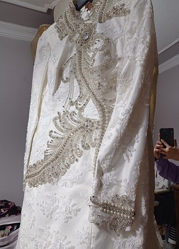 Tesettür balık gelinlik  - Görsel 2